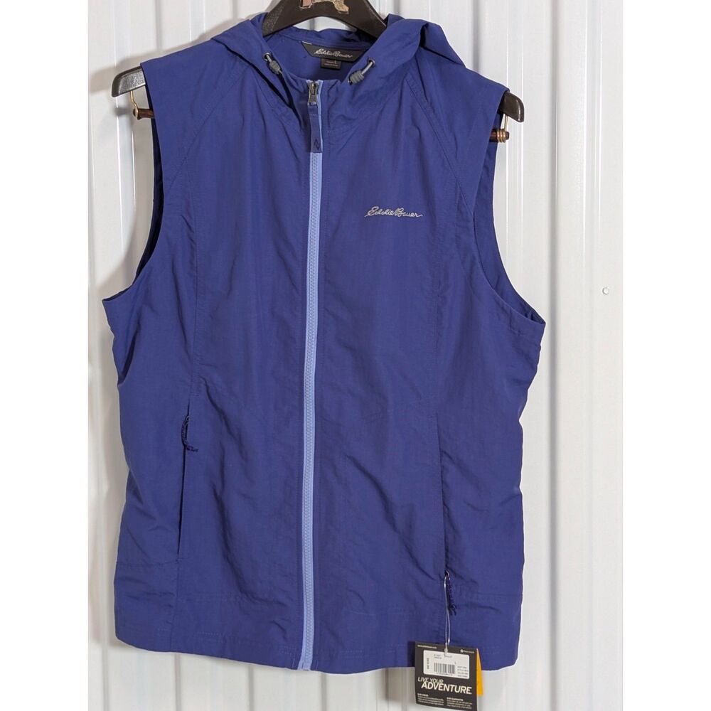 Eddie Bauer, Hoodie Vest, New w/Tags,  Women's Size Large, Streetwear, Outdoor
